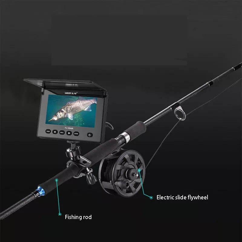 Muddy Water Visual Fish Finder Underwater Camera with Night Vision HD for Ice Fishing