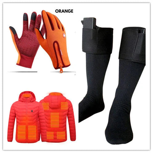Premium touchscreen motorcycle winter gloves with fleece lining, available in multiple colors and sizes