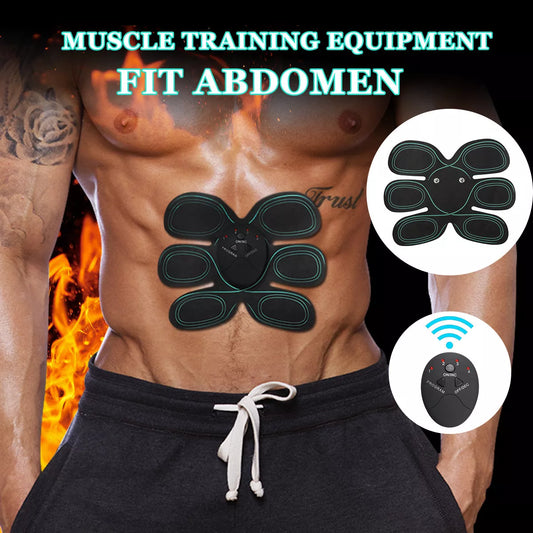 Battery Smart Abs Trainer Patch for hands-free abdominal muscle enhancement