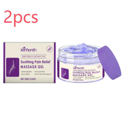 100g tube of Body Massage Gel for knee and elbow joint care on a plain background.