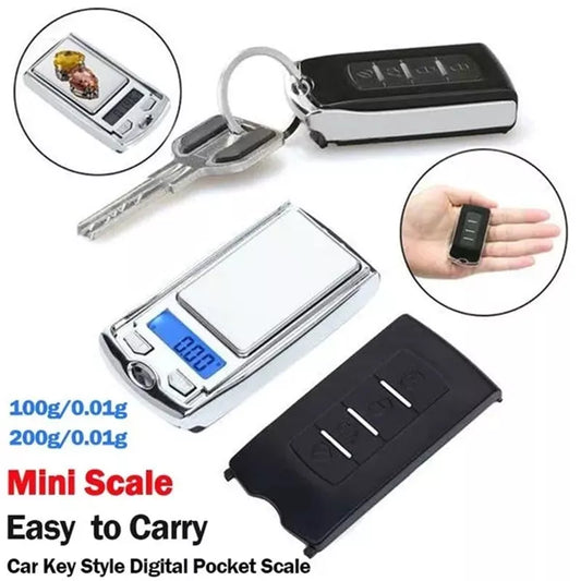 Portable mini digital pocket scale with 0.01g precision for jewelry and small items