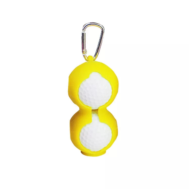 Silicone golf ball cover in various colors for protection and style