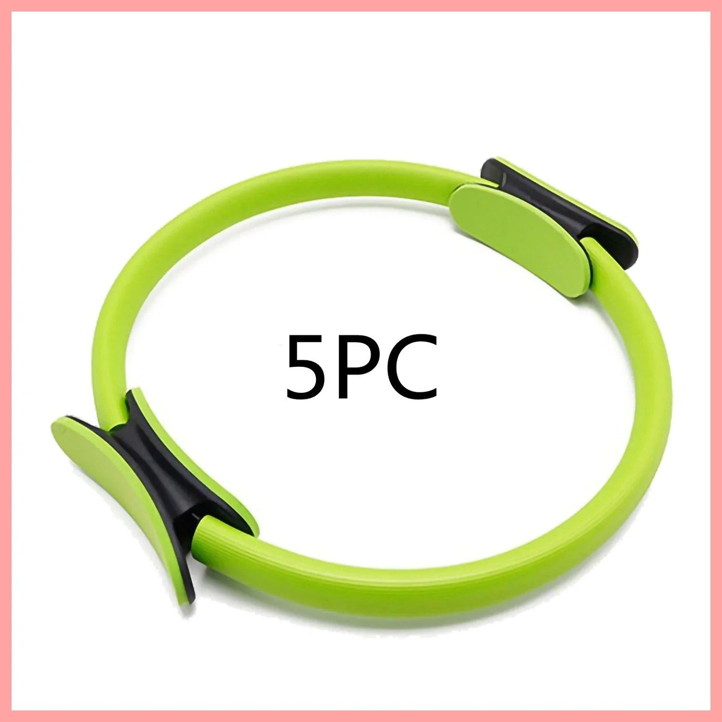 Dual Exercise Pilates Ring for core strengthening and posture correction in various colors