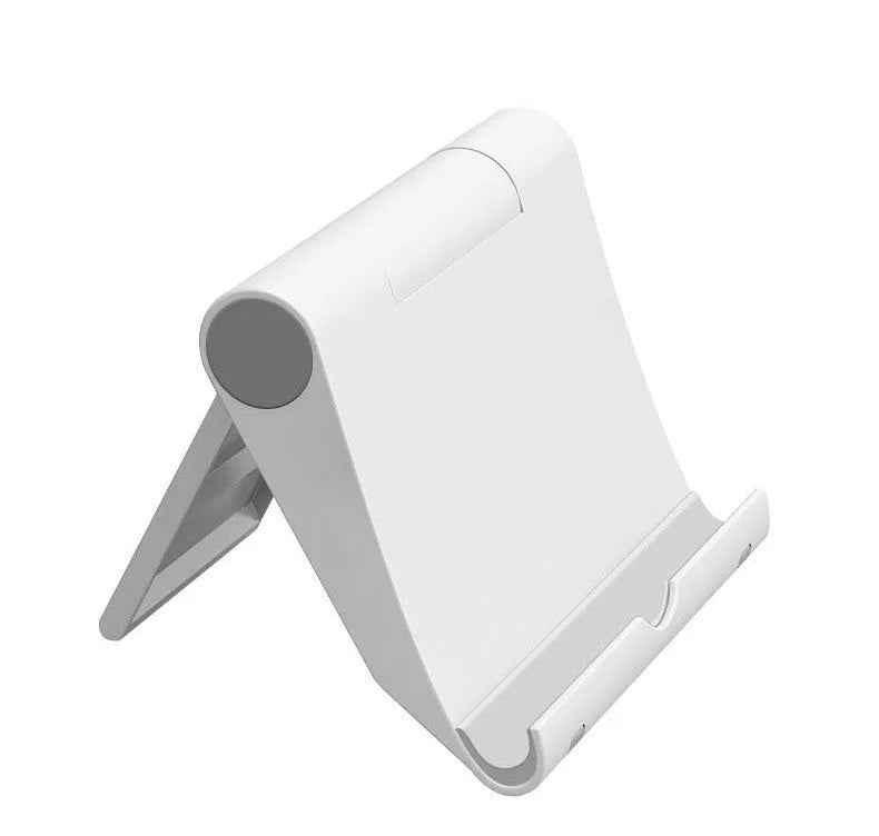 Adjustable PE folding mobile phone stand in various colors for secure device viewing