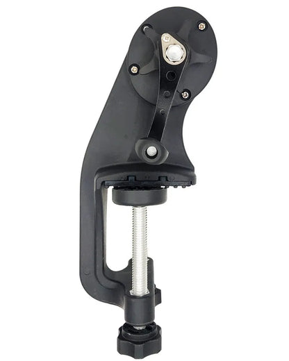 Fishing line cable winder with extension shaft for portable line management