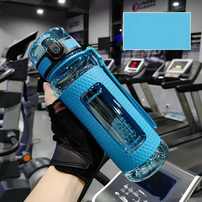 Student portable water bottle with Tritan material in multiple colour options and capacities