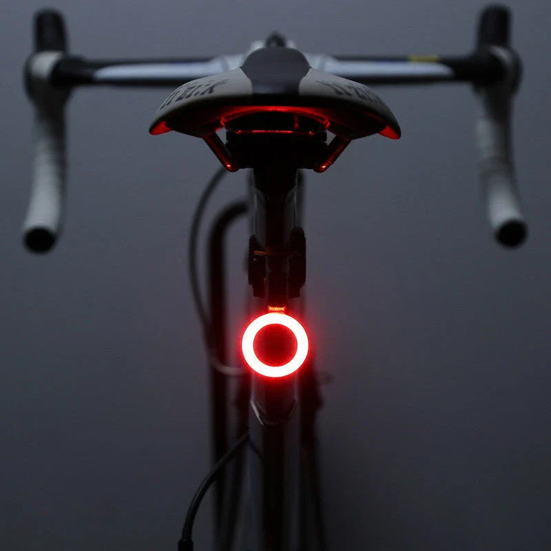 Rechargeable Bicycle Taillight with USB Charging for Enhanced Visibility and Safety