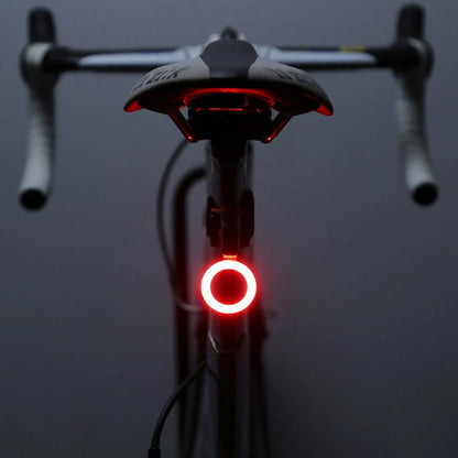 Rechargeable Bicycle Taillight with USB Charging for Enhanced Visibility and Safety
