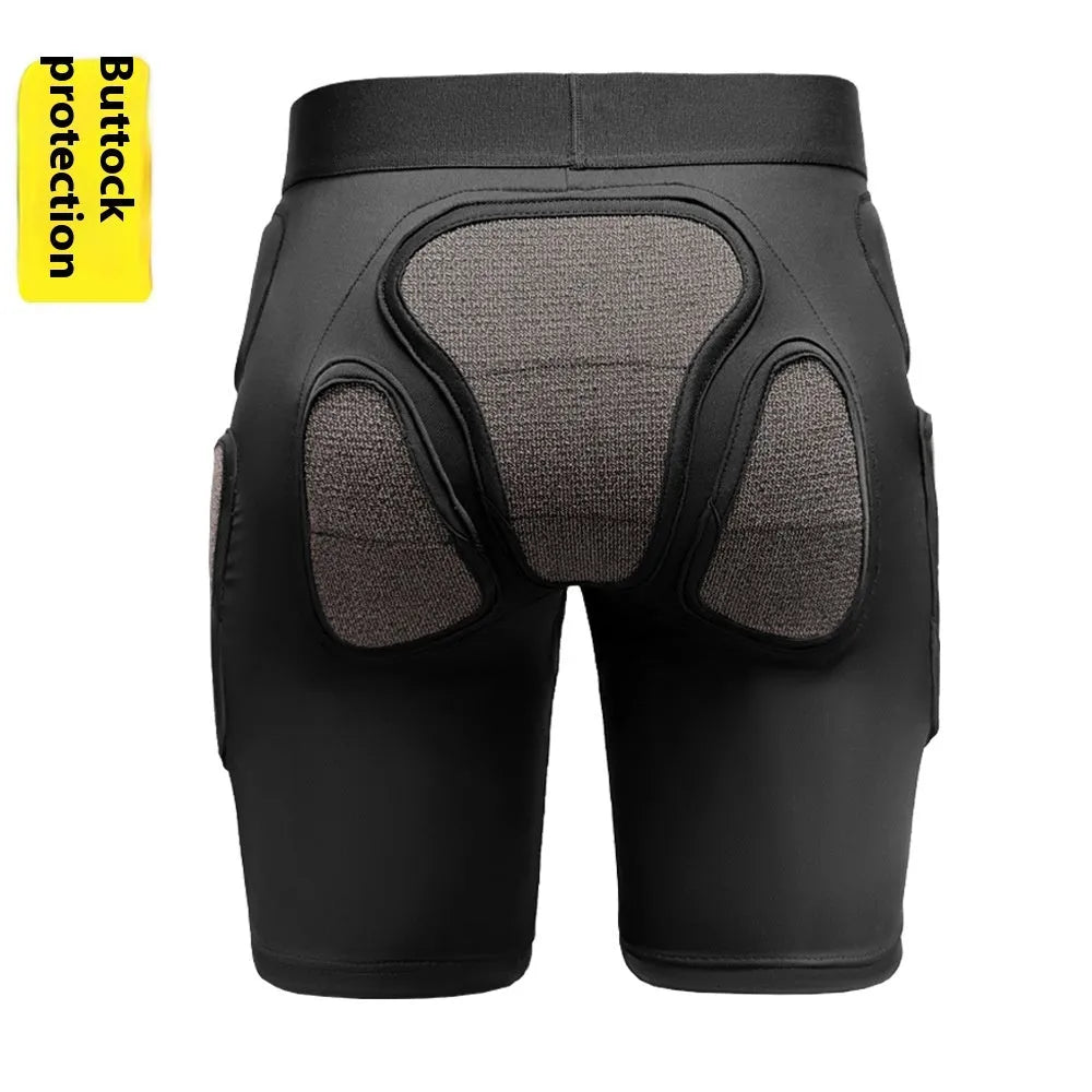 X-ray diffraction ski protective hip and knee pads for impact absorption during sports