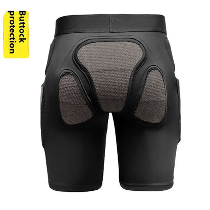 X-ray diffraction ski protective hip and knee pads for impact absorption during sports