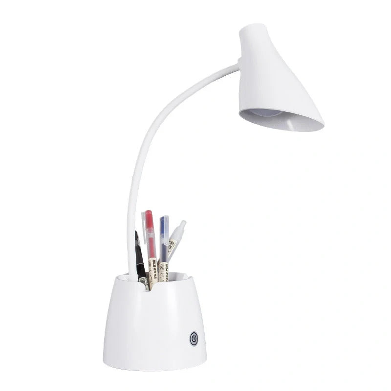 LED folding table lamp with adjustable color temperature for eye protection