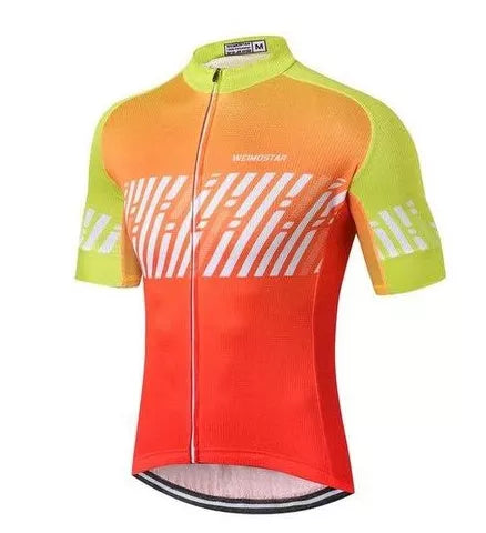 Ultralight cycling jersey with moisture-wicking fabric for high-performance rides