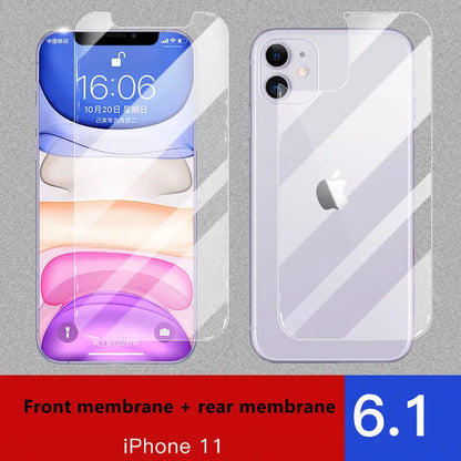 Tempered glass screen protector for iPhone 11 Pro Max with 10D explosion-proof and anti-fingerprint features