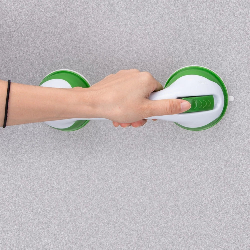 ABS Plastic Suction Cup Bathroom Handrail in various colors for enhanced safety