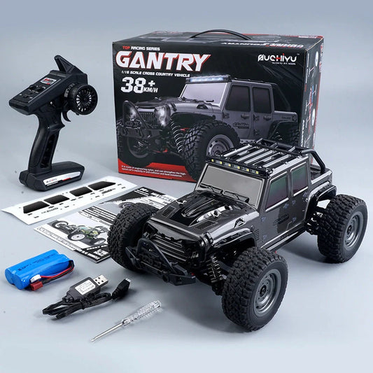 1:16 scale remote control Jeep car with wireless handle controller on charging cable