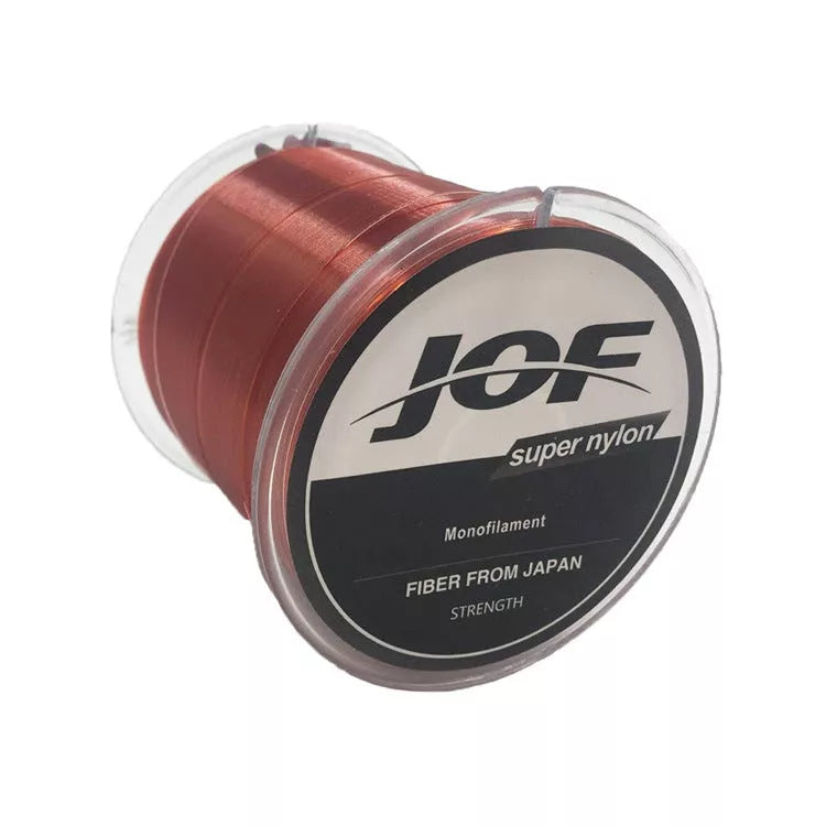 JOF500 meters ultra strength braided PE fishing line in various colors and sizes