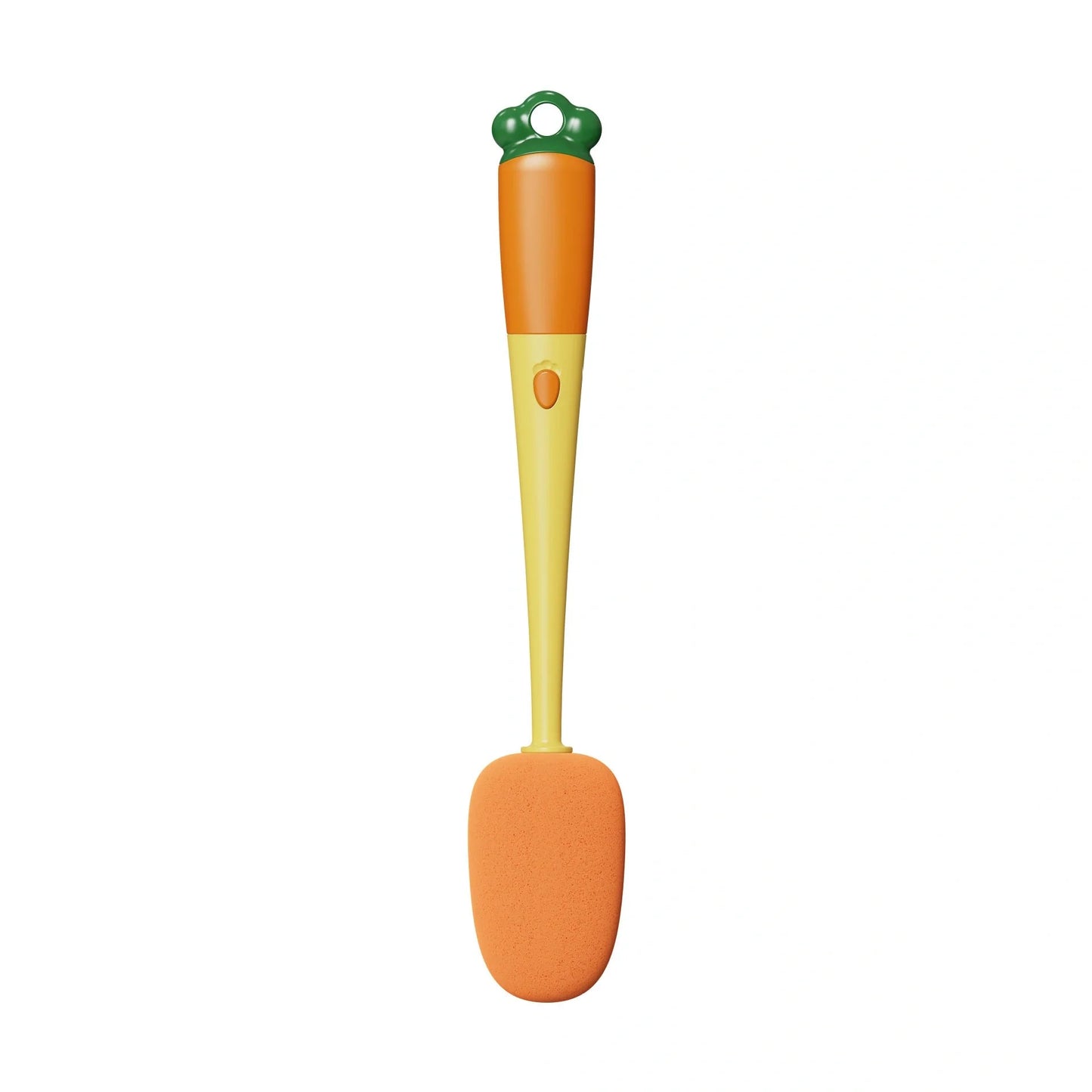 3-in-1 multifunctional cleaning brush with carrot design and long handle