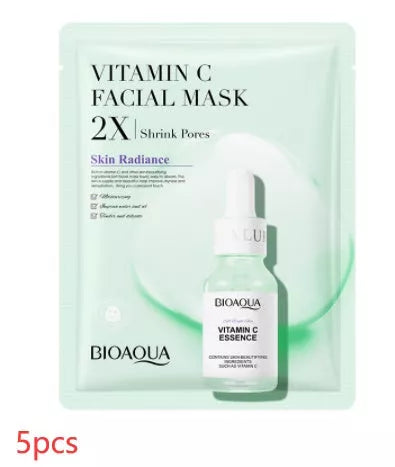 Collagen Face Mask with Hyaluronic Acid for deep skin hydration and firming