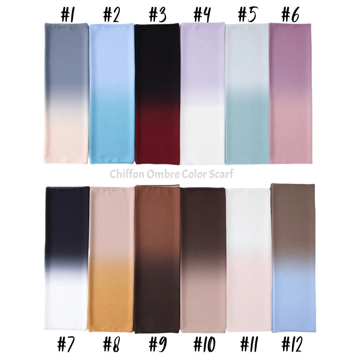 Women's chiffon bubble towel scarf in ethnic pattern showing draped length of 175 cm