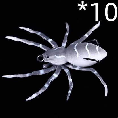 Bionic Soft Frog Lure 8cm 7g in various colors for realistic fishing bait