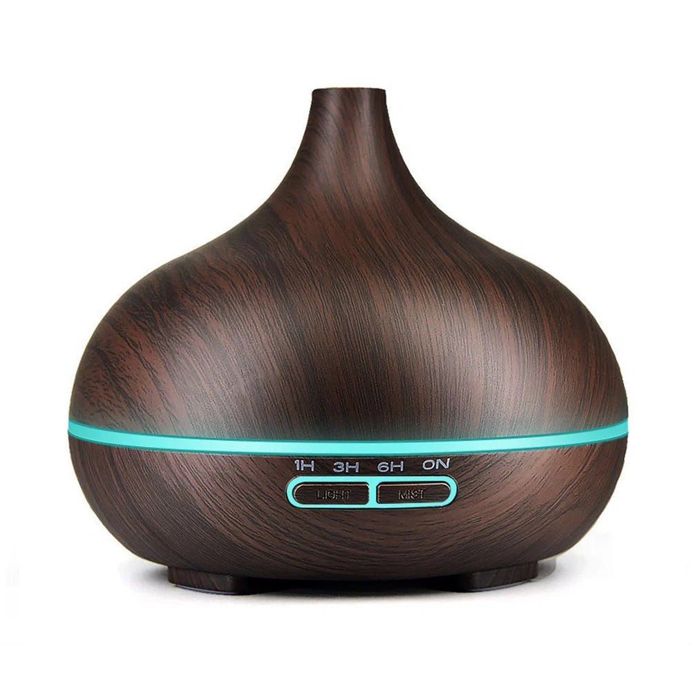 550ml Ultrasonic Humidifier with Aromatherapy Function in various colors