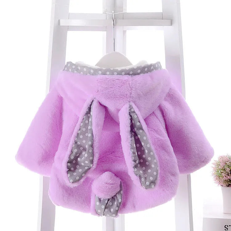 Infant cape in cotton blend, sizes 70cm to 100cm, available in beige, pink, purple, red and white