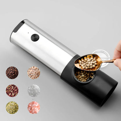 Home Simple Pepper Grinder with adjustable ceramic mechanism showing 165mm height