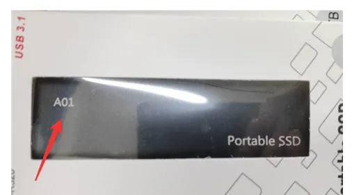 Cross-border hot mobile SSD expansion hard disk with ultra-thin metal shell showing multiple interface colour options