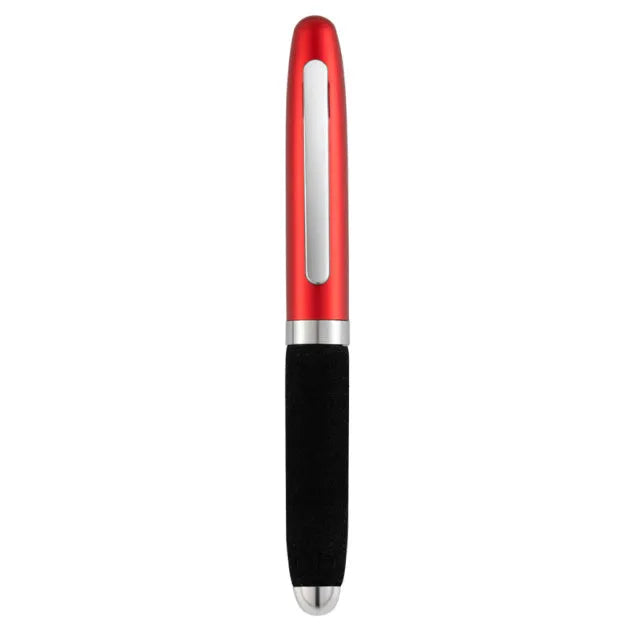 EVA Metal Cap Mini Ballpoint Pen with metal body, 112mm length, and 1.0mm tip in various refill colours