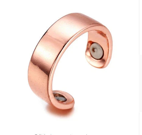 Magnetic Therapy Ring with acupressure design for sleep apnea relief and improved circulation