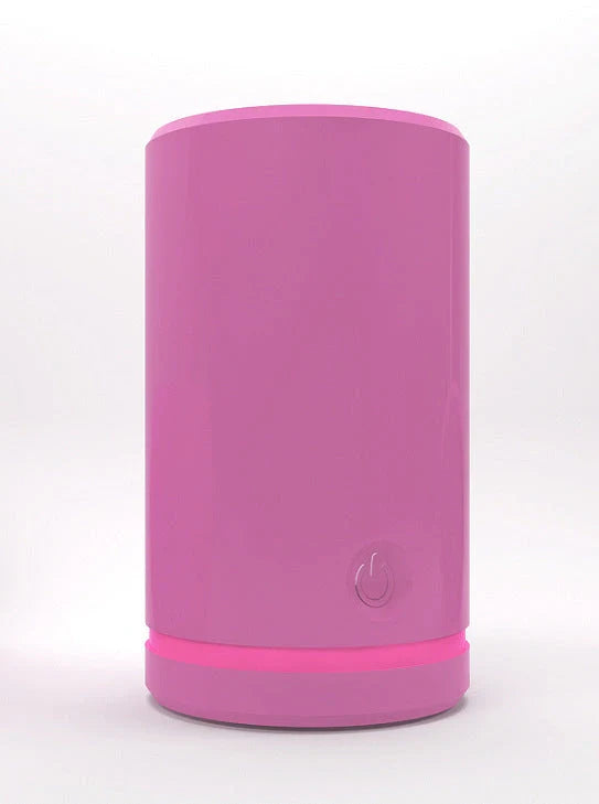 Mini USB Charging Negative Pressure Massager in grey and pink