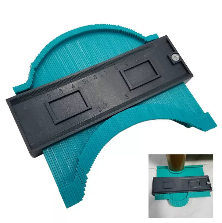 Radial Ruler Contour Gauge for measuring irregular shapes with precision