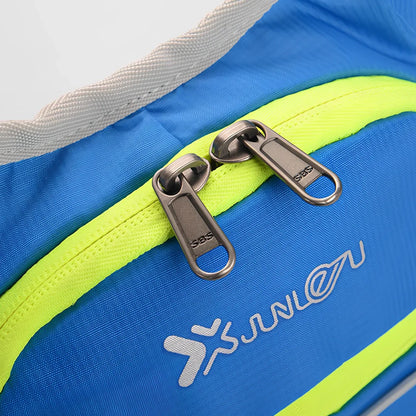 Outdoor sports backpack in multiple colours with adjustable straps and waterproof construction