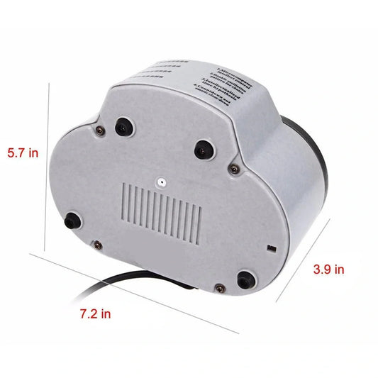 Earth ultrasonic cleaning machine with stainless steel tank and digital timer display