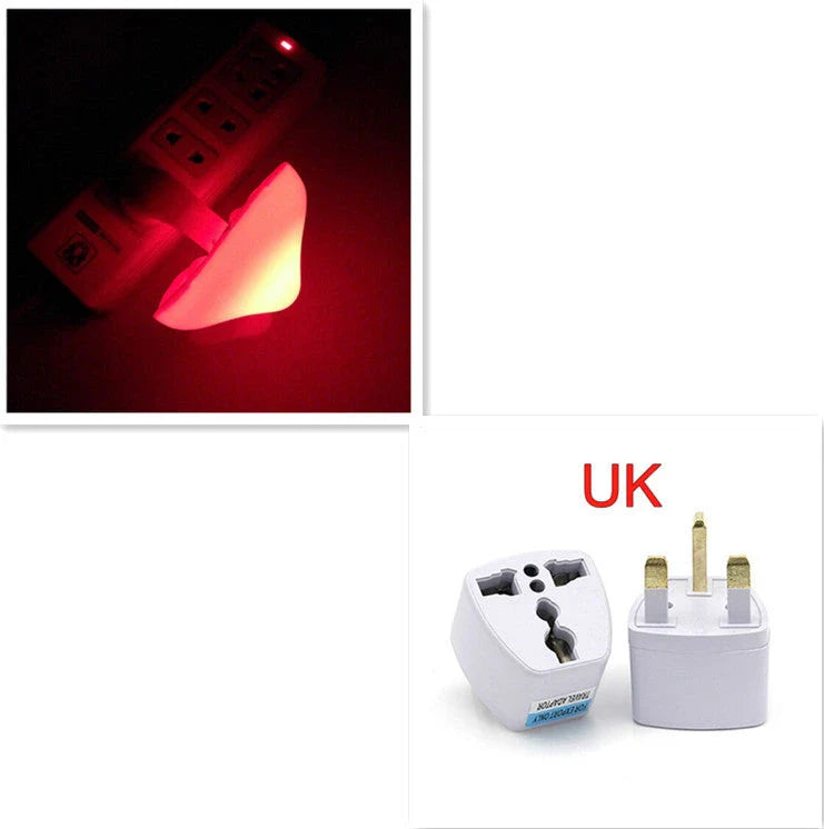 Cozy Bedroom LED Night Light with Motion Sensor - Warm, Energy-Efficient Lighting for Relaxation