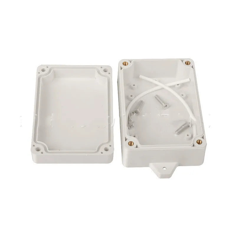 F4B-1 waterproof instrument box measuring 100x68x40mm with ABS plastic construction for electronics protection