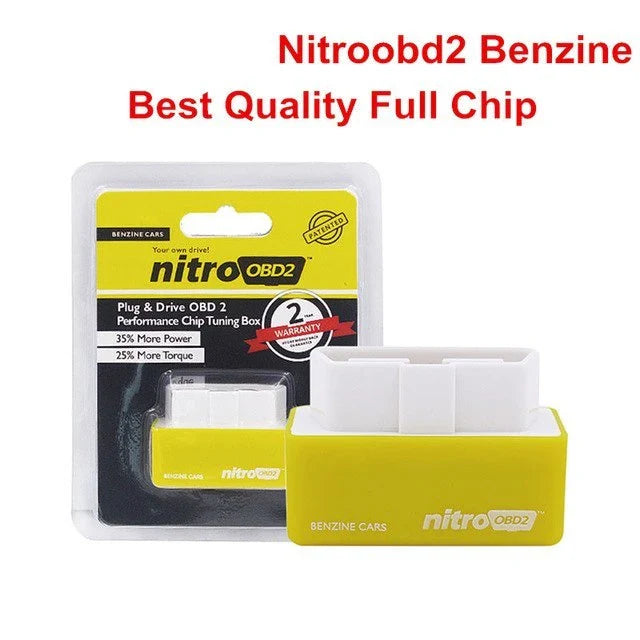 A fuel-efficient gasoline car enhancement device, the EcoOBD2 Chip Tuning Box, which can be plugged into the OBD2 port to improve fuel economy.