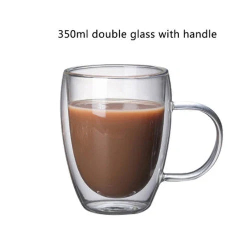 Double layer panda skull wine cup with Christmas tree design inside