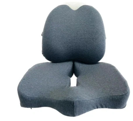 ComfortMax Memory Foam Seat Cushion with Lumbar Support in various colors