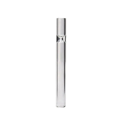 Clear glass telescopic suction nozzle pipe for aromatherapy diffusers in transparent pink colour