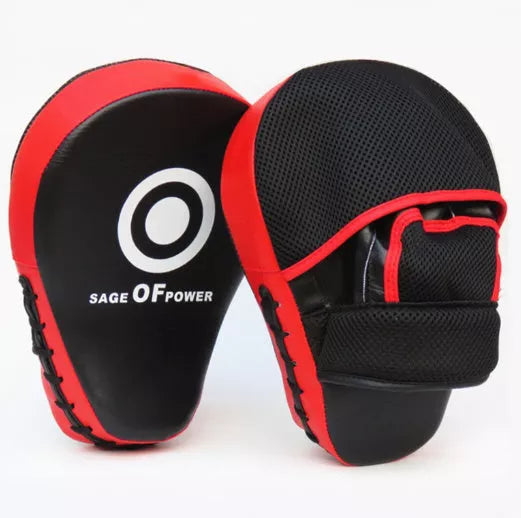 Martial arts training kick pad with PU leather and EVA sponge filling
