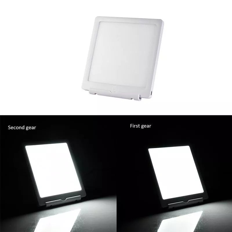 Solar Light Therapy Lamp with adjustable brightness settings for mood enhancement