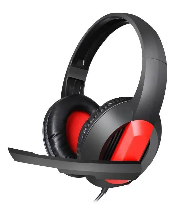 Blue760 colour e-sports gaming headset with 40mm speakers, microphone, and 3.5mm plug.