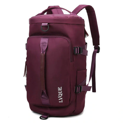 Versatile Waterproof 3-in-1 Gym Backpack for men and women with shoe compartment