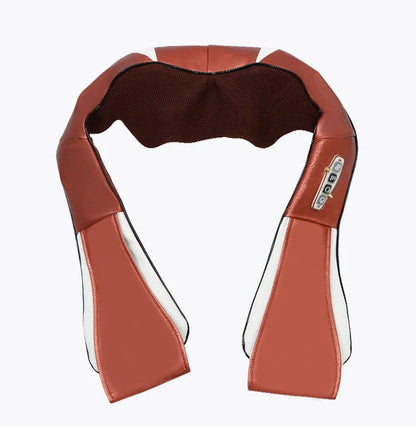 Cervical spine kneading massage shawl with infrared heating for pain relief