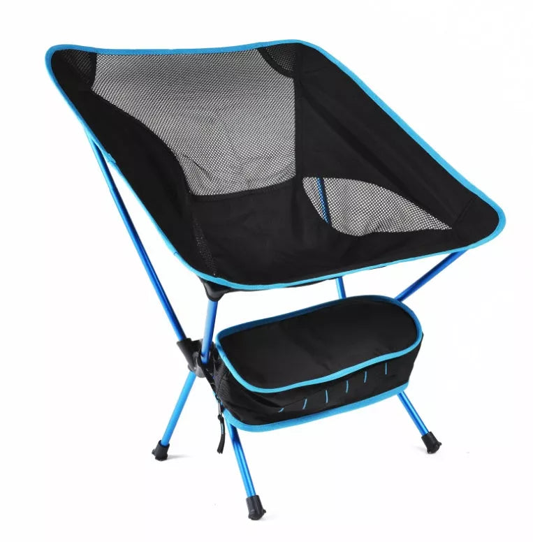 Ultra Light Portable Folding Chair in various colors for outdoor activities