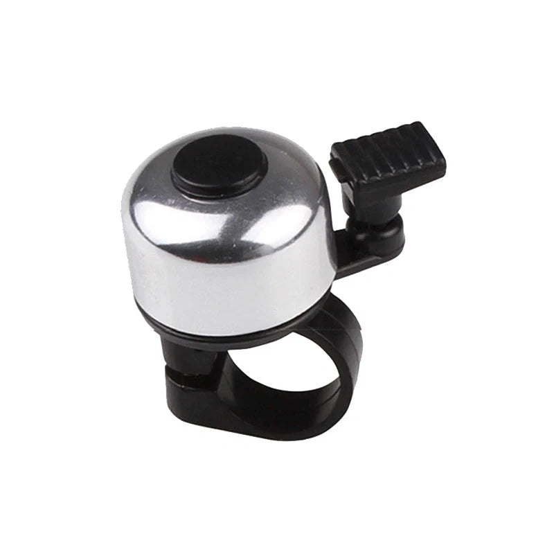 Colorful folding bike bell in various colors, perfect for adding safety and style to any bicycle