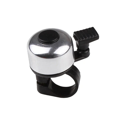 Colorful folding bike bell in various colors, perfect for adding safety and style to any bicycle