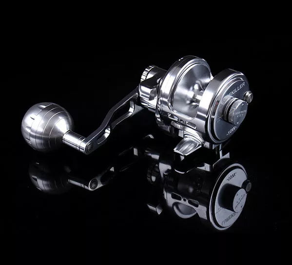 LUREKILLER JIGGING REEL 10W offshore fishing reel with double brake design
