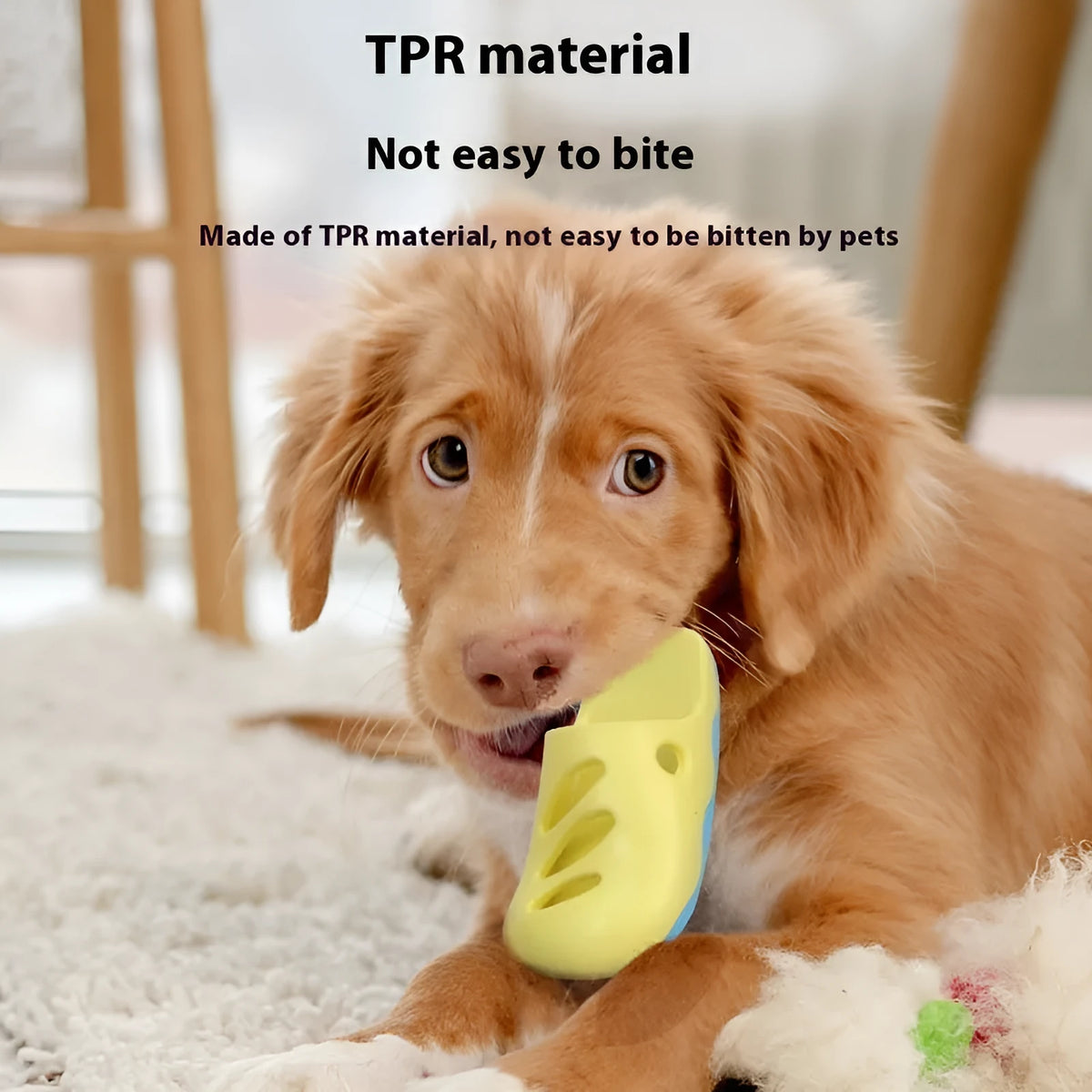 TPR pet bath massage cleaning brush for dogs in blue and yellow colour options